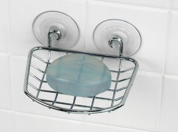 Show details for Zenith Chrome soap dish Picture of Zenith Chrome soap dish