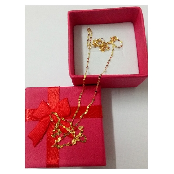 Show details for 18K -  Saudi Gold Jewelry Necklace Link Chain Picture of 18K -  Saudi Gold Jewelry Necklace Link Chain