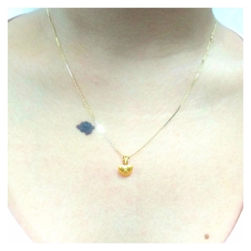 Picture of 18K -  Saudi Gold Jewelry Necklace w/ Pendant