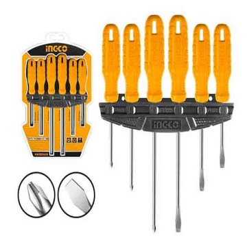Show details for INGCO 6-Pcs Screwdriver Set, HKSD0658 INGCO 6-Pcs Screwdriver Set, HKSD0658