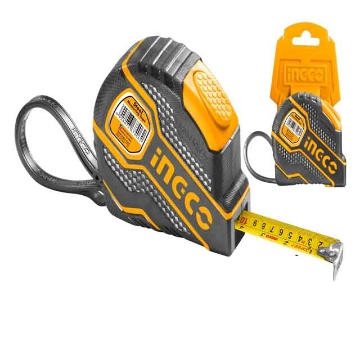 Show details for INGCO Industrial Steel Measuring Tape 10mx25mm with Rubber Cover Black, HSMT0810 INGCO Industrial Steel Measuring Tape 10mx25mm with Rubber Cover Black, HSMT0810