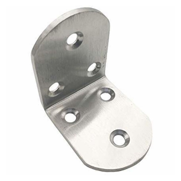 Show details for Stainless Steel Half Round Angle Bracket, Furniture Bracket, Shelf Support, 5-11 Angle_Bracket