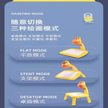 Show details for Kid's Toy Projector Drawing and Writing Music Table, KTPDWMT Picture of Kid's Toy Projector Drawing and Writing Music Table, KTPDWMT