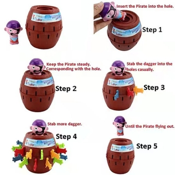 Show details for Children's Creative Tricky Toy Swords Pirate Bucket, CCTTS Picture of Children's Creative Tricky Toy Swords Pirate Bucket, CCTTS