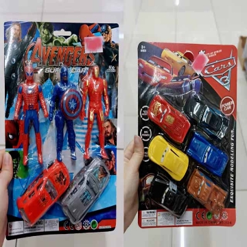 Show details for Car Toys 6Pcs and Avenger with Car Set Toys, CT6AC Picture of Car Toys 6Pcs and Avenger with Car Set Toys, CT6AC