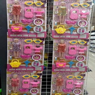 Show details for Girl's Doll with Makeup Accessories Set, GDMAS Picture of Girl's Doll with Makeup Accessories Set, GDMAS