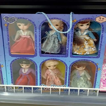 Show details for Barbie Doll 6pcs Set for Girls Toy, BD6SGT Picture of Barbie Doll 6pcs Set for Girls Toy, BD6SGT