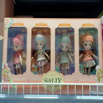 Show details for Barbie Doll Set of 4pcs and 6pcs for Girls Toy, BDS46G Picture of Barbie Doll Set of 4pcs and 6pcs for Girls Toy, BDS46G