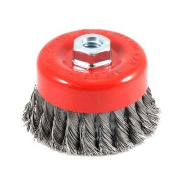 Show details for MaxSell Cup Brush (Knotted) Wire Brush, MCB-6203-6403-6704 Cup Brush (Knotted) Wire Brush