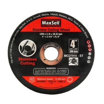 Show details for MaxSell Stainless Cutting Wheel, MCD7810-ST Stainless Cutting Wheel