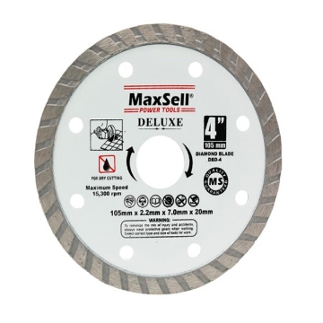 Show details for MaxSell Deluxe Cutting Blade (Diamond Blades) for Dry Cutting, DBD-4-5-7-14 Deluxe Cutting Blade (Diamond Blades) for Dry Cutting