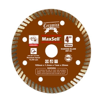 Show details for MaxSell Ceramica (Diamond Blades) for Dry Cutting, DBT-4C Ceramica (Diamond Blades) for Dry Cutting