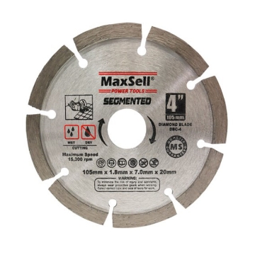 Show details for MaxSell Segmented (Diamond Blades) for Wet and Dry Cutting, DBC-4 Segmented (Diamond Blades) for Wet and Dry Cutting