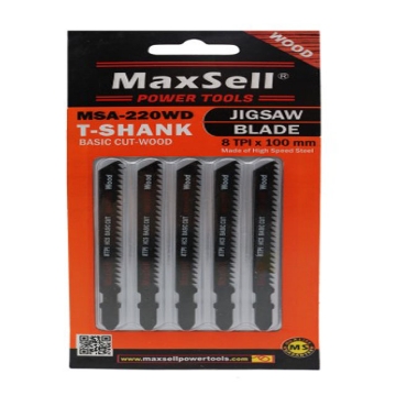Show details for MaxSell Basic Cutting T-Shank Jigsaw Blade, MSA-220WD Basic Cutting T-Shank Jigsaw Blade for Wood