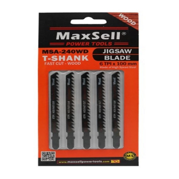Show details for MaxSell Fast Cutting T-Shank Jigsaw Blade for Wood, MSA-240WD Fast Cutting T-Shank Jigsaw Blade for Wood
