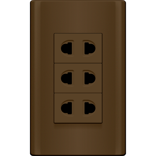 3 Gang Outlet Set