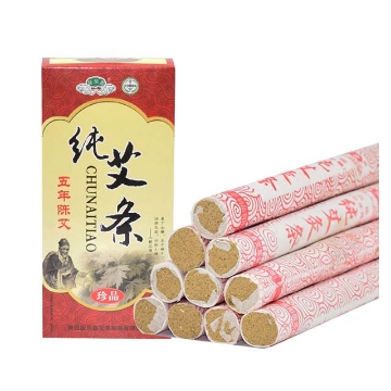 Show details for 10pcs Roll Stick Moxibustion Bar Pure Moxa Moxibustion Acupuncture Massage, CHUNAITIAO Picture of 10pcs Roll Stick Moxibustion Bar Pure Moxa Moxibustion Acupuncture Massage, CHUNAITIAO