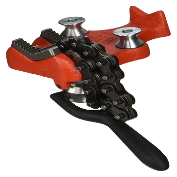 Show details for Ridgid Bottom Screw Bench Chain Vise Red/Black, 40175 Ridgid Bottom Screw Bench Chain Vise