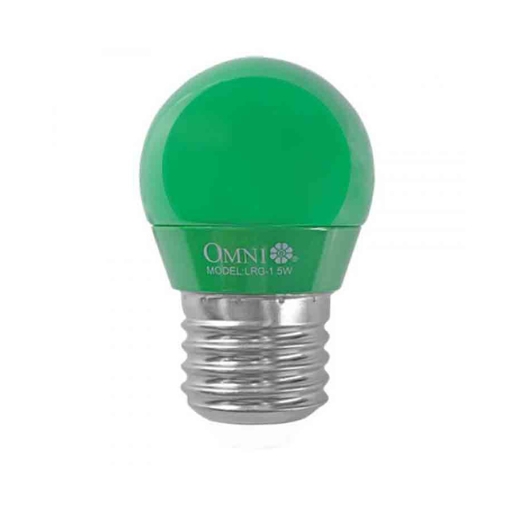 OMNI LED Colored Round Bulb 1.5W 