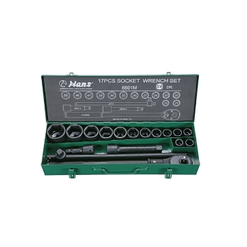 Show details for Hans 3/4" DR. 17 Pcs. Socket Wrench Set - 19-50MM Picture of Hans 3/4" DR. 17 Pcs. Socket Wrench Set - 19-50MM