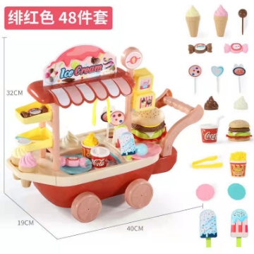 Show details for Ice Cream Candy Truck Toy, T14 T14-48-pink