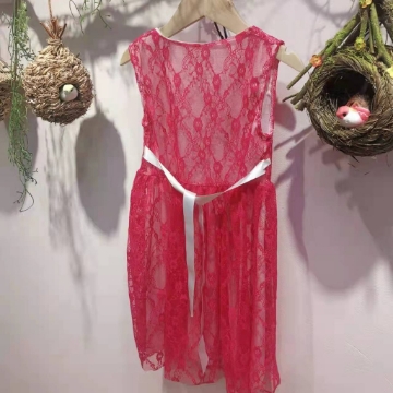 Show details for Baby Girl Lace Dress Princess Dress 3-6 years old Kids Clothes, BGLDPD-3-6 RED, Baby Girl Lace Dress Princess Dress