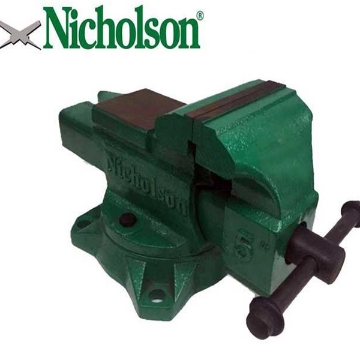 Show details for Nicholson 4" Bench Vise with Swivel Base, H83004 Nicholson 4" Bench Vise with Swivel Base