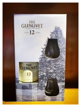 Show details for The Glenlivet 12 Year Gift Pack Single Malt Scotch Whisky 700ml, GLENLIVET12DOUBLEGIFT The Glenlivet 12 Year Gift Pack Single Malt Scotch Whisky