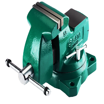 Show details for SATA Bench Vise with Swivel Base, 70841 	SATA Bench Vise with Swivel Base