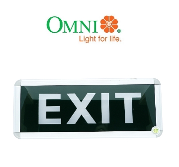 Show details for Omni LED Exit Automatic Emergency Lamp Combo, Thermoplastic Housing 2x1 Watts , LED/X-502 Omni LED Exit Automatic Emergency Lamp Combo