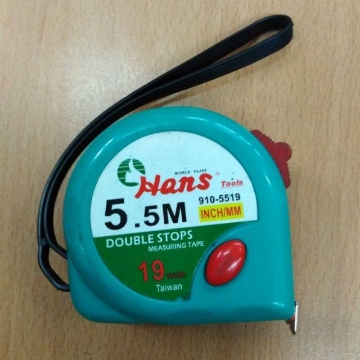 Show details for Hans Tape Measure- Heavy Duty 3M X 3/4" Blade, 910-0319 Hans Tape Measure- Heavy Duty 3M X 3/4" Blade