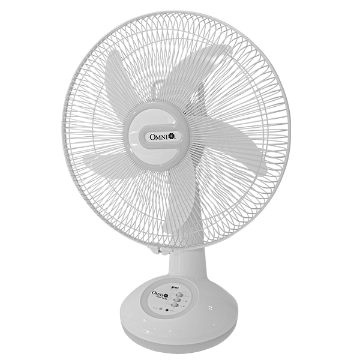 Show details for Omni Rechargeable Desk Fan with LED Light 14" AC/DC with USB Charging Port - RDF-350 Omni Rechargeable Desk Fan with LED Light 14" AC/DC with USB Charging Port
