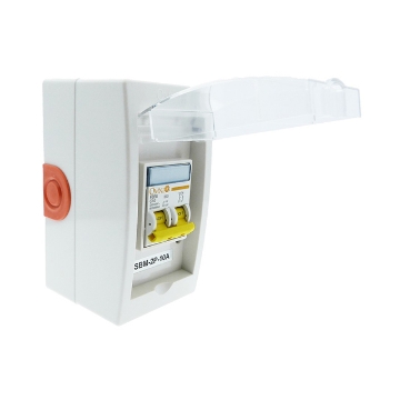 Show details for Omni Mini Safety Breaker 2 Poles (10A-32A) , SBM-2P/SBMS-2P Omni Mini Safety Breaker 2 Poles