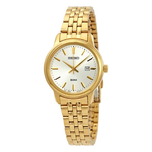 Seiko Neo Classic Silver Dial Ladies Watch 