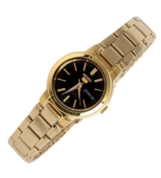 Show details for SEIKO Automatic Gold Stainless Steel Watch for Women, SYME48K1 Picture of SEIKO Automatic Gold Stainless Steel Watch for Women, SYME48K1