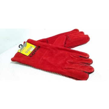 Show details for Lotus LWG214 Welding Gloves (Red) Picture of Lotus LWG214 Welding Gloves (Red)