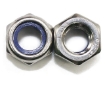 Picture of 304 Stainless Steel Lock Nut Inches Size 3/16,1/4,5/16,3/8,7/16,1/2,9/16,5/8,3/4,7/8,1",1-1/8 TO 2"  Self-Lock Nylon Inserted Hex Lock Nuts , STLNUT