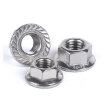 Picture of 304 Stainless Steel Flange Nut - Metric Size M5 M6 M8 M10 M12 M16 ,FLGBM