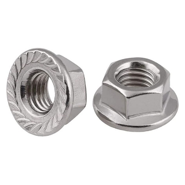 Show details for 304 Stainless Steel Flange Nut Inches Size 1/4 5/16 3/8 7/16 1/2 5/8 3/4 , FLBN 304 Stainless Steel Flange Nut Inches Size