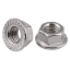 304 Stainless Steel Flange Nut Inches Size 
