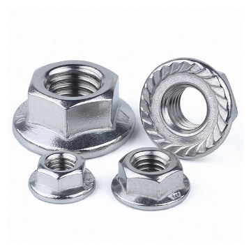 Show details for 304 Stainless Steel Flange Nut Inches Size 1/4 5/16 3/8 7/16 1/2 5/8 3/4 , FLBN Picture of 304 Stainless Steel Flange Nut Inches Size 1/4 5/16 3/8 7/16 1/2 5/8 3/4 , FLBN