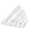 SUN AMES 100pcs Multipurpose WHITE Nylon Cable Tie 