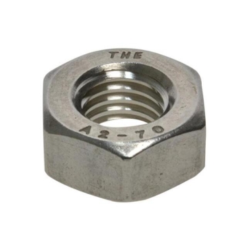Show details for 304 STAINLESS STEEL HEXAGONAL NUT (METRIC) Picture of 304 STAINLESS STEEL HEXAGONAL NUT (METRIC)
