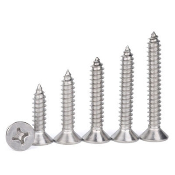Show details for 304 Stainless Steel Self Tapping Screw Flat Head (Metal Crew) Picture of 304 Stainless Steel Self Tapping Screw Flat Head (Metal Crew)