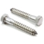 304 Stainless Steel Hex. Lag Screw
