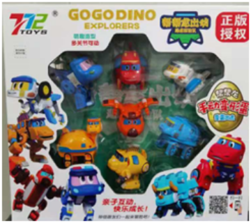 Gogo Dino Manual Shape Shifting Eggs (6pcs combination set) Gogo Dino Manual Shape Shifting Eggs (6pcs combination set)