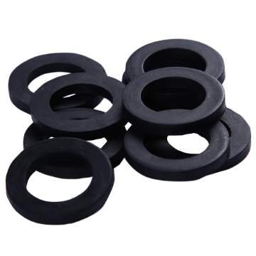 Show details for High Tensile HT Flat Rubber Washer  Inches Size 3/16,1/4, RW High Tensile HT Flat Rubber Washer  Inches Size