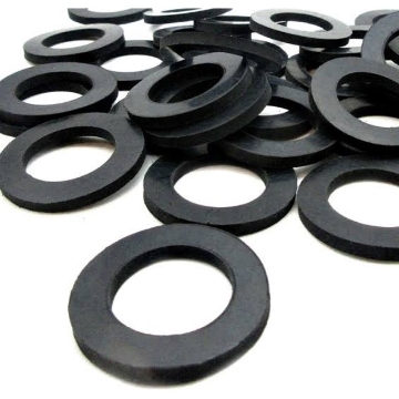 Show details for High Tensile HT Flat Rubber Washer  Inches Size 3/16,1/4, RW Picture of High Tensile HT Flat Rubber Washer  Inches Size 3/16,1/4, RW