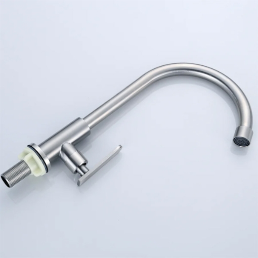 Picture of Argo Yarra Deck  Mount Kitchen Faucet Stainless Steel,AXS01FD251S