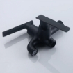 Picture of AXIS 2 WAY WALL TAP, MATTE BLACK-DANUBE AXS01FD201B